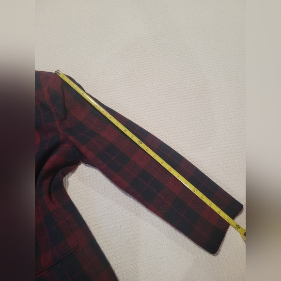 Sag Harbor Plaid Blazer - Red and Blue - Picture 11 of 13